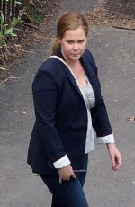 AMY SCHUMER on the Set of Life & Beth in New York 04/28/2021