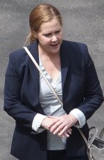 AMY SCHUMER on the Set of Life & Beth in New York 04/28/2021