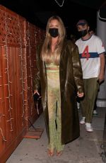 ANASTASIA KARANIKOLAOU at Nice Guy in West Hollywood 04/22/2021