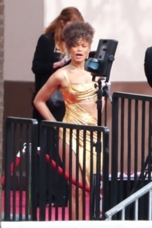 ANDRA DAY Arrives at 2021 OScar in Los Angeles 04/25/2021