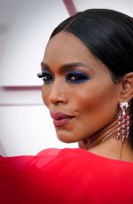 ANGELA BASSETT at 93rd Annual Academy Awards in Los Angeles 04/25/2021