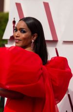 ANGELA BASSETT at 93rd Annual Academy Awards in Los Angeles 04/25/2021