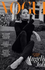 ANGELINA JOLIE in Vogue Magazine, UK March 2021 Issue