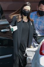 ANGELINA JOLIE Out Shopping for Flowers in Los Feliz 04/15/2021