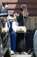 ANGELINA JOLIE Out Shopping for Flowers in Los Feliz 04/15/2021