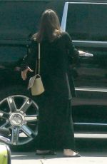 ANGELINA JOLIE Out Shopping for Flowers in Los Feliz 04/15/2021