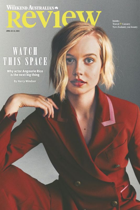 ANGOURIE RICE for Whe Weeend Australia Review, April 2021