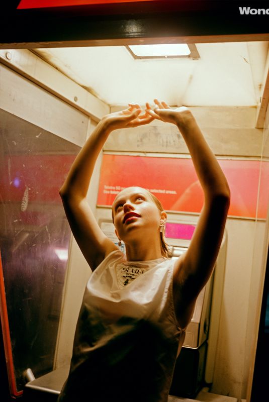 ANGOURIE RICE in Wonderland Magazine, Summer 2021