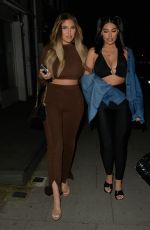ANNA and MANDI VAKILI Leaves Elysee Bar in London 04/18/2021