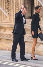 ANNA ELISABET EBERSTEIN Arrives at 2021 British Academy Film Awards 04/11/2021