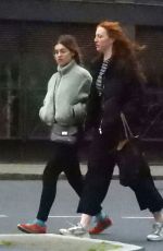 ANNA ERMAKOVA Out with Friend in London 04/10/2021