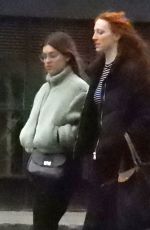 ANNA ERMAKOVA Out with Friend in London 04/10/2021