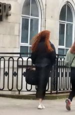 ANNA ERMAKOVA Out with Friend in London 04/10/2021