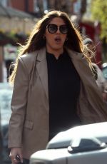 ANNA VAKILI Out in Bromley 04/20/2021