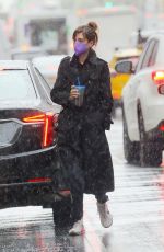 ANNE HATHAWAY Out and About in New York 04/15/2021