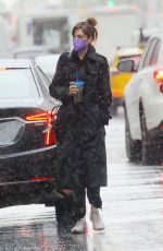 ANNE HATHAWAY Out and About in New York 04/15/2021