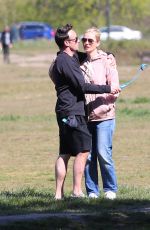ANNE-MARIE CORBETT Out at a Park in London 04/18/2021
