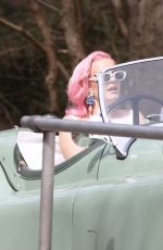 ANNE MARIE on the Set of Her New Music Video in Essex 04/08/2021