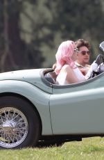 ANNE MARIE on the Set of Her New Music Video in Essex 04/08/2021