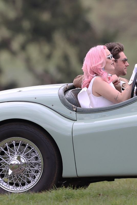 ANNE MARIE on the Set of Her New Music Video in Essex 04/08/2021