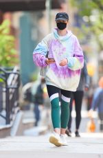 ANNE VYALITSYNA Heading to a Gym in New York 04/21/2021