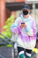 ANNE VYALITSYNA Heading to a Gym in New York 04/21/2021