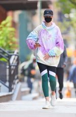ANNE VYALITSYNA Heading to a Gym in New York 04/21/2021