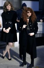 ANNIE MURPHY, CHLOE SEVIGNY and NATASHA LYONNE on the Set of Russian Doll in New York 04/19/2021