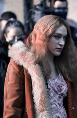 ANNIE MURPHY, CHLOE SEVIGNY and NATASHA LYONNE on the Set of Russian Doll in New York 04/19/2021