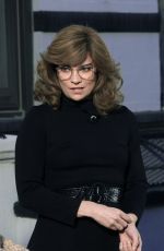 ANNIE MURPHY, CHLOE SEVIGNY and NATASHA LYONNE on the Set of Russian Doll in New York 04/19/2021