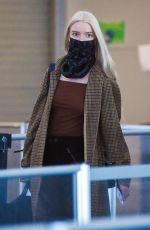 ANYA TAYLOR-JOY at JFK Airport in New York 04/24/2021