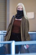 ANYA TAYLOR-JOY at JFK Airport in New York 04/24/2021