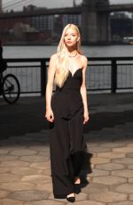 ANYA TAYLOR-JOY on the Set of a Photoshoot in New York 04/14/2021