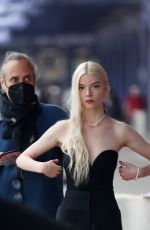 ANYA TAYLOR-JOY on the Set of a Photoshoot in New York 04/14/2021