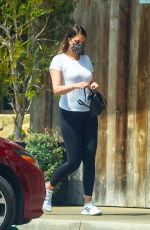 APRIL LOVE GEARY Heading to a Gym in Malibu 04/22/2021