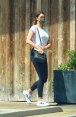 APRIL LOVE GEARY Heading to a Gym in Malibu 04/22/2021