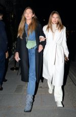 ARABELLA CHI and LORNA FLORENCE Night Out in London 04/14/22021
