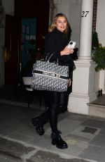 ARABELLA CHI at IT Club Dover Street in Mayfair 04/17/2021