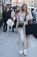 ARABELLA CHI Celebrates Her Friends Birthday in Marylebone 04/16/2021