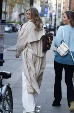 ARABELLA CHI Out with a Friend in Mayfair 04/22/2021