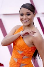 ARIANA DEBOSE at 93rd Annual Academy Awards in Los Angeles 04/25/2021