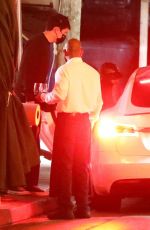 ARIANA GRANDE and Dalton Gomez Night Out in Los Angeles 04/15/2021