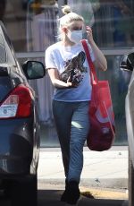 ARIEL WINTER Leaves Urban Outfitters in Los Angeles 04/16/2021