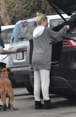 ARIEL WINTER Takes Her Dog to a Veterinarian in Studio City 04/26/2021