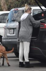 ARIEL WINTER Takes Her Dog to a Veterinarian in Studio City 04/26/2021