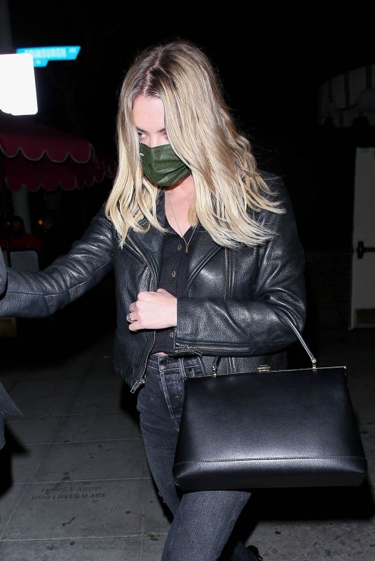 ASHLEY BENSON at Delilah in West Hollywood 04/03/2021