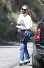 ASHLEY BENSON in Denim Out in Malibu 03/31/2021