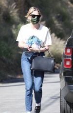 ASHLEY BENSON in Denim Out in Malibu 03/31/2021