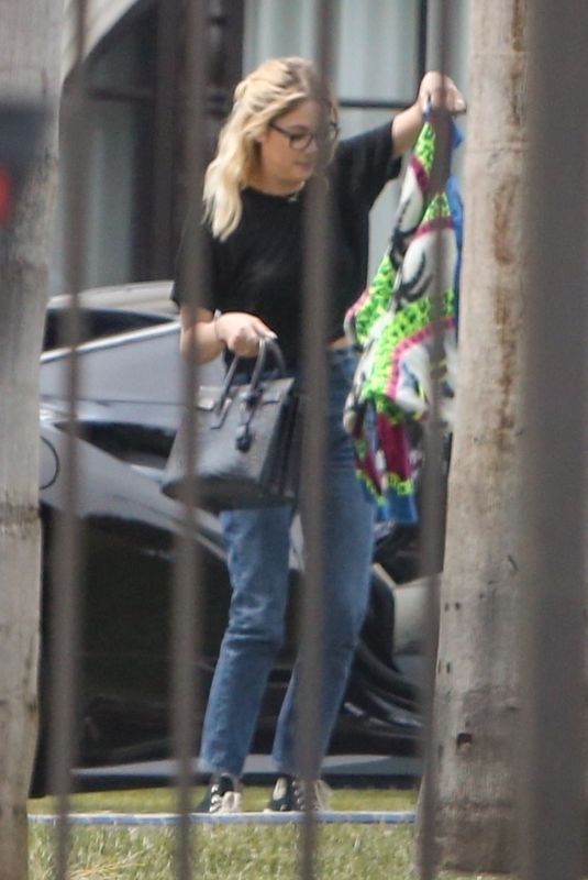 ASHLEY BENSON Out and About in Pasadena 04/11/2021