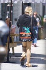 ASHLEY BENSON Out for Ice Tea in Los Angeles 04/29/2021